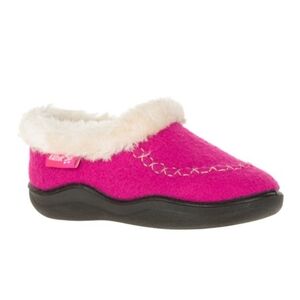 Kamik Pink Slipper Cozy Cabin Moccasins